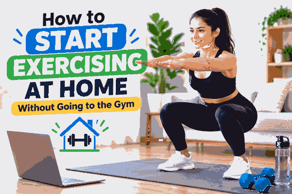 How to Start Exercising at Home Without Going to the Gym